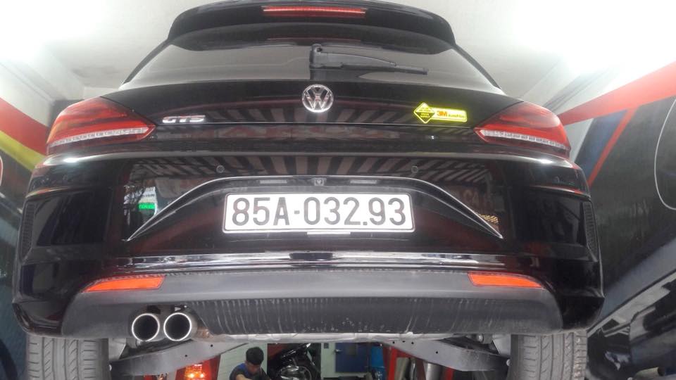 Độ pô on/off cho wolkswagen scirocco GTS
