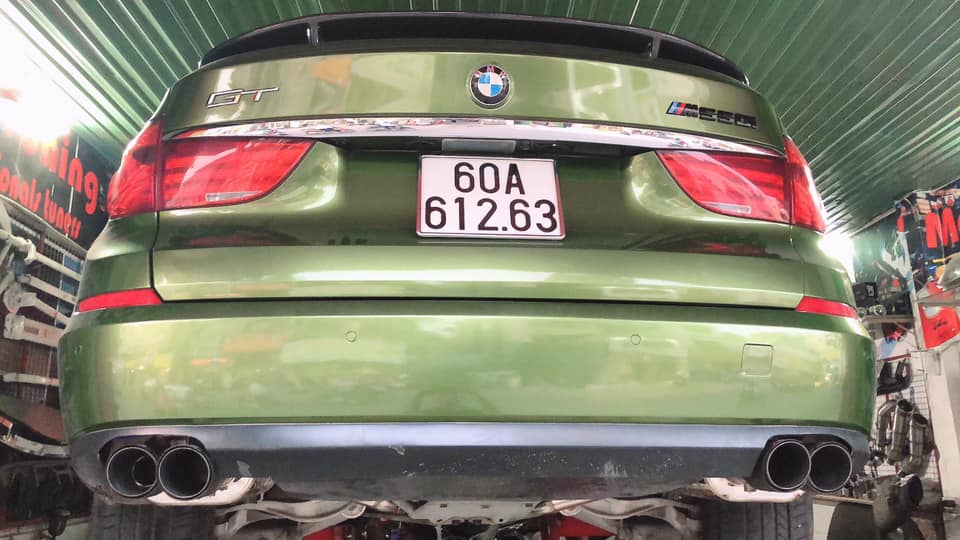 Độ pô on/off cho BMW 550 GT